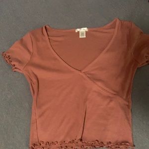 pink shirt